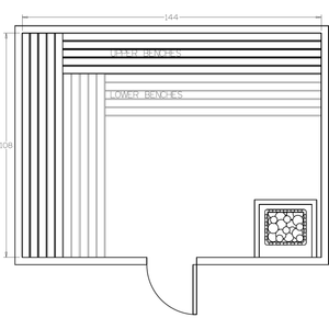 Finnish Sauna Builders 9' x 12' x 7' Pre-Cut Sauna Kit Option 9 / 7 Foot Tall / No Backrest,Option 9 / 7 Foot Tall / Backrest + $514.80,Option 9 / 8 Foot Tall + $595.98 / No Backrest,Option 9 / 8 Foot Tall + $595.98 / Backrest + $514.80 Finnish Sauna Builders Screenshot2022-09-28at2.36.46PM.png