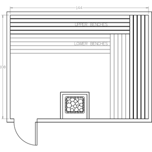 Finnish Sauna Builders 9' x 12' x 7' Pre-Cut Sauna Kit Option 11 / 7 Foot Tall / No Backrest,Option 11 / 7 Foot Tall / Backrest + $514.80,Option 11 / 8 Foot Tall + $595.98 / No Backrest,Option 11 / 8 Foot Tall + $595.98 / Backrest + $514.80 Finnish Sauna Builders Screenshot2022-09-28at2.37.18PM.png
