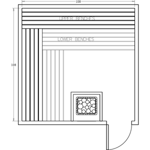 Finnish Sauna Builders 9' x 9' x 7' Pre-Cut Sauna Kit Option 2 / 7 Foot Tall / No Backrest,Option 2 / 7 Foot Tall / Backrest + $386.10,Option 2 / 8 Foot Tall + $510.84 / No Backrest,Option 2 / 8 Foot Tall + $510.84 / Backrest + $386.10 Finnish Sauna Builders Screenshot2022-09-28at2.41.36PM.png