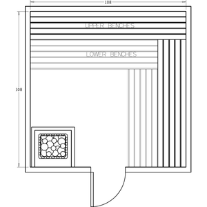 Finnish Sauna Builders 9' x 9' x 7' Pre-Cut Sauna Kit Option 4 / 7 Foot Tall / No Backrest,Option 4 / 7 Foot Tall / Backrest + $386.10,Option 4 / 8 Foot Tall + $510.84 / No Backrest,Option 4 / 8 Foot Tall + $510.84 / Backrest + $386.10 Finnish Sauna Builders Screenshot2022-09-28at2.42.08PM.png