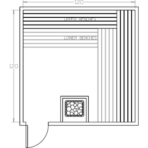 Finnish Sauna Builders 10' x 10' x 7' Pre-Cut Sauna Kit Option 6 / 7 Foot Tall / No Backrest,Option 6 / 7 Foot Tall / Backrest + $429.00,Option 6 / 8 Foot Tall + $567.60 / No Backrest,Option 6 / 8 Foot Tall + $567.60 / Backrest + $429.00 Finnish Sauna Builders Screenshot2022-09-28at3.33.56PM.png