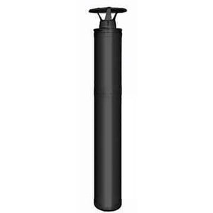 Harvia Steel Chimney WHP1500M Black - Finnish Sauna Builders Harvia WHP1500_musta.jpg