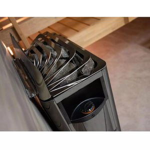 Harvia Wall Sauna Heater 6kw Stainless Steel with Built-In Controls(170-300cf) Stainless Steel,Black Stainless Steel Harvia blacksidewallheater_1024x1024_2x_jpg.webp