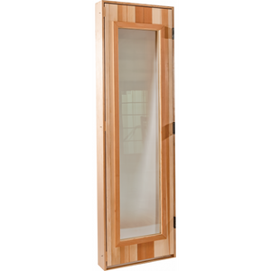 Finnish Sauna Builders Cedar Sauna Door 2' x 6'8" with Clear 16"x60" Tempered Thermo Glass Finnish Sauna Builders cedar-16x60-2_3d6a6fe3-6a5d-4d0a-b7f0-22246ba9b67e.png