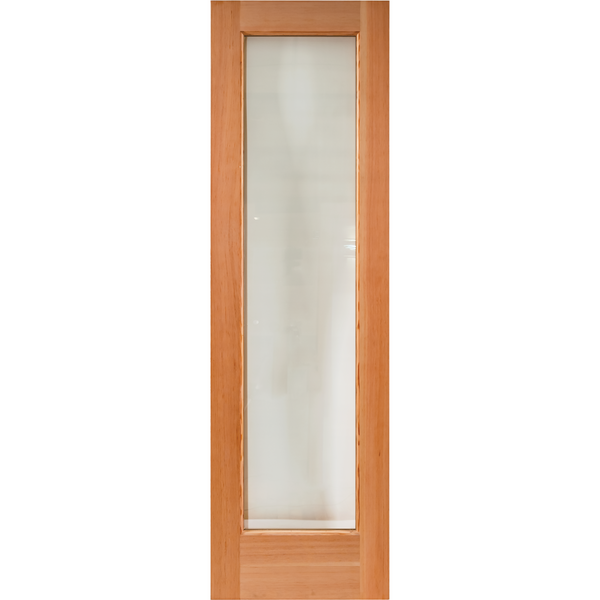 Finnish Sauna Builders Fir Sauna Door 2' x 6' with 15"x59" Clear Tempered Thermo Glass Finnish Sauna Builders fir-24x72-3-2.png