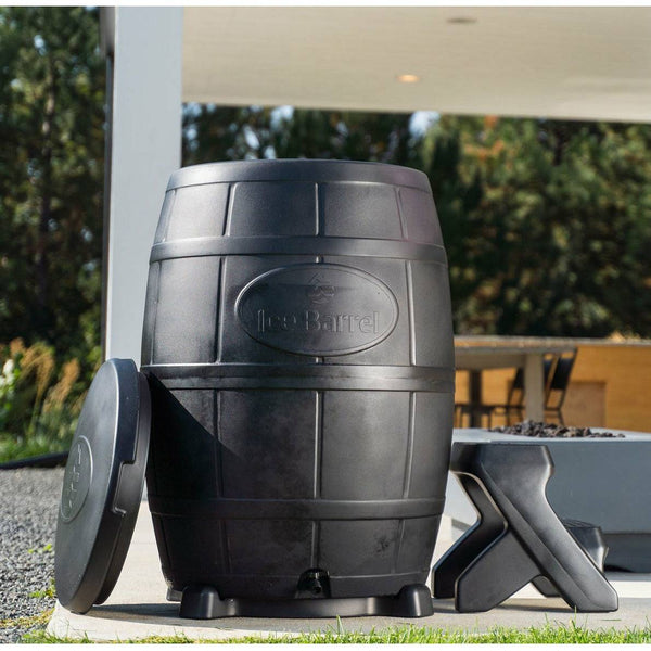 Ice Barrel - Black (100% Recycled) Finnish Sauna Builders image-2.jpg