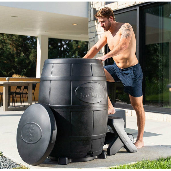 Ice Barrel - Black (100% Recycled) Finnish Sauna Builders image-3.jpg