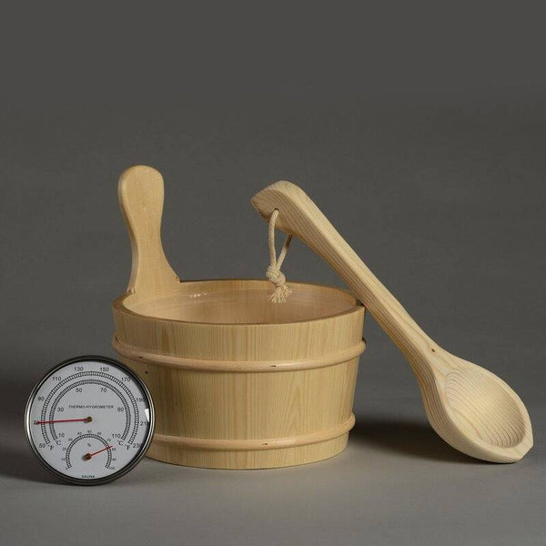 Almost Heaven Sauna Bucket, Ladle and Thermometer Almost Heaven Sauna iu-22.jpg